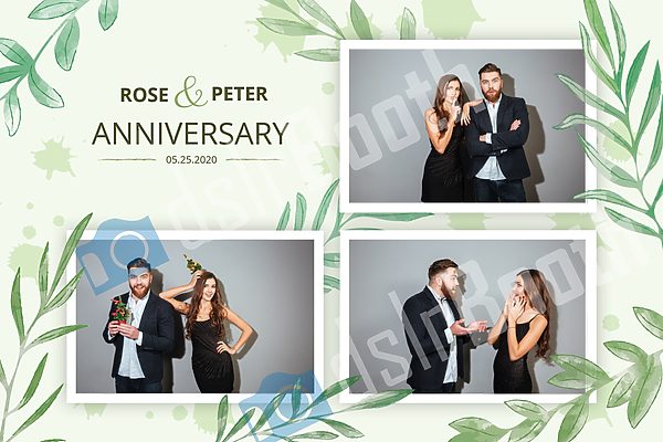 Anniversary Green Leaf Horizontal