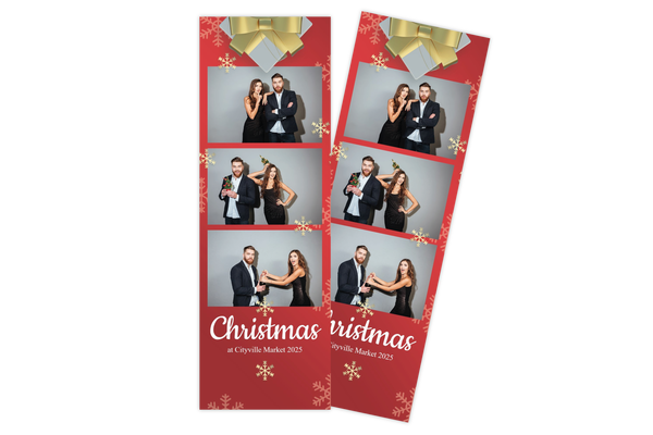 Simple Christmas Gifts Ticket Template