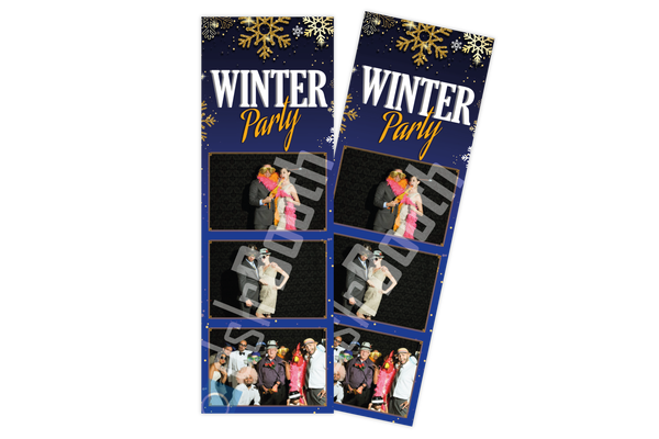 Winter Party Ticket Template